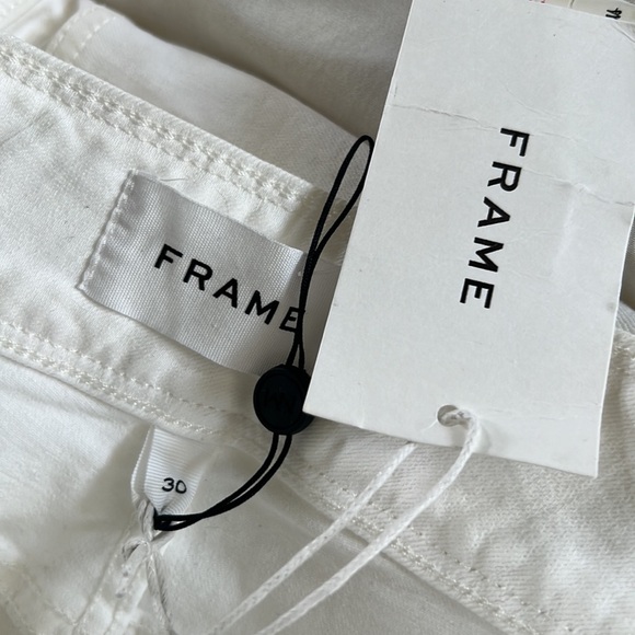 Frame white denim size 30 never worn! Cleaning out closet😊 - Picture 5 of 5